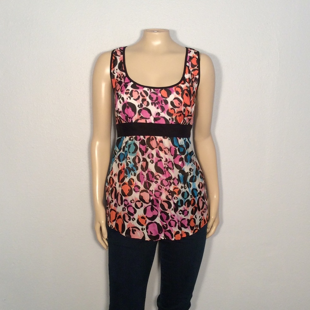 Trina Turk fun animal print top